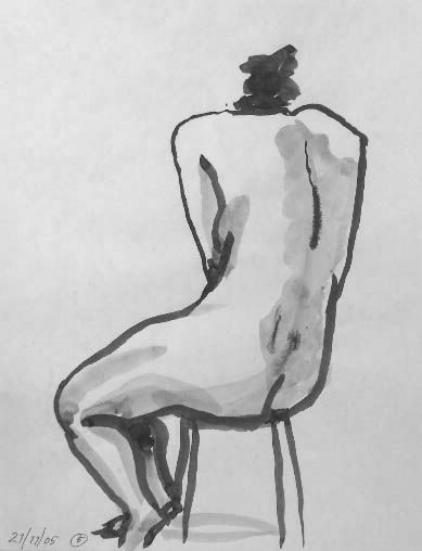 Croquis piirustuksia, hahmotelmia ym. 2005